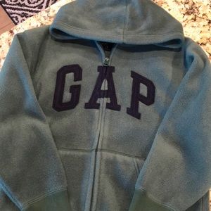 GAP boys zip up jacket  sz M (8) green